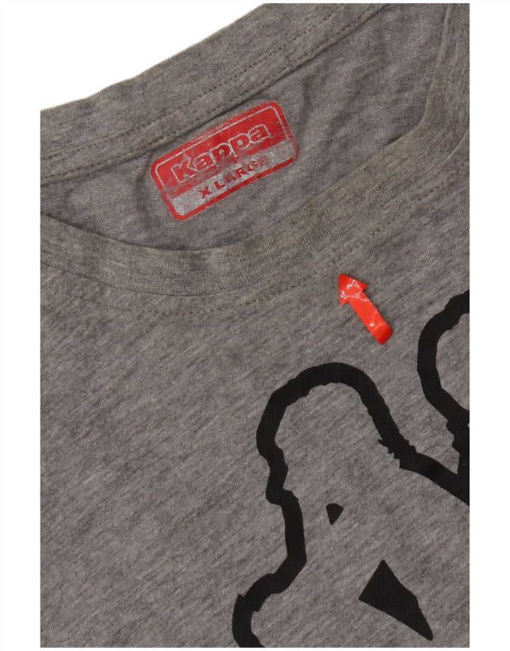 Kappa Mens Graphic Vest Top XL Grey