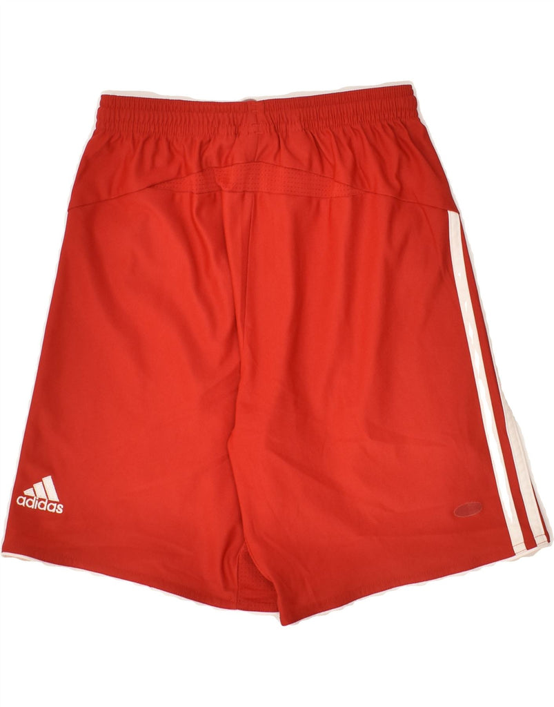 ADIDAS Boys Sport Shorts 11-12 Years Red Polyester | Vintage Adidas | Thrift | Second-Hand Adidas | Used Clothing | Messina Hembry 