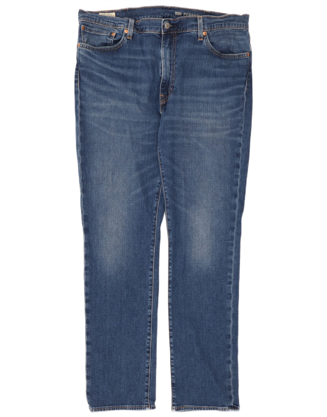 Levi's Mens 511 Slim Jeans W38 L32 Blue Cotton