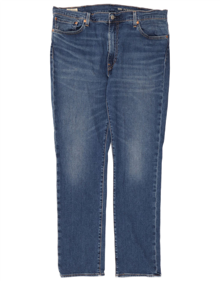 Levi's Mens 511 Slim Jeans W38 L32 Blue Cotton