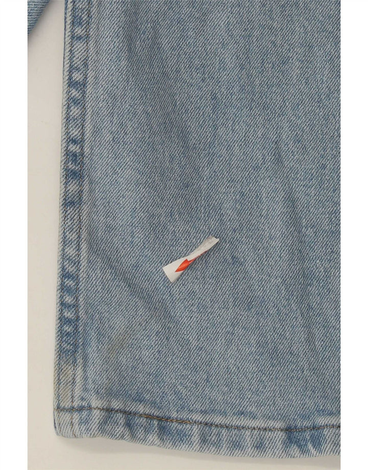 Wrangler Mens Straight Jeans W38 L30 Blue Cotton