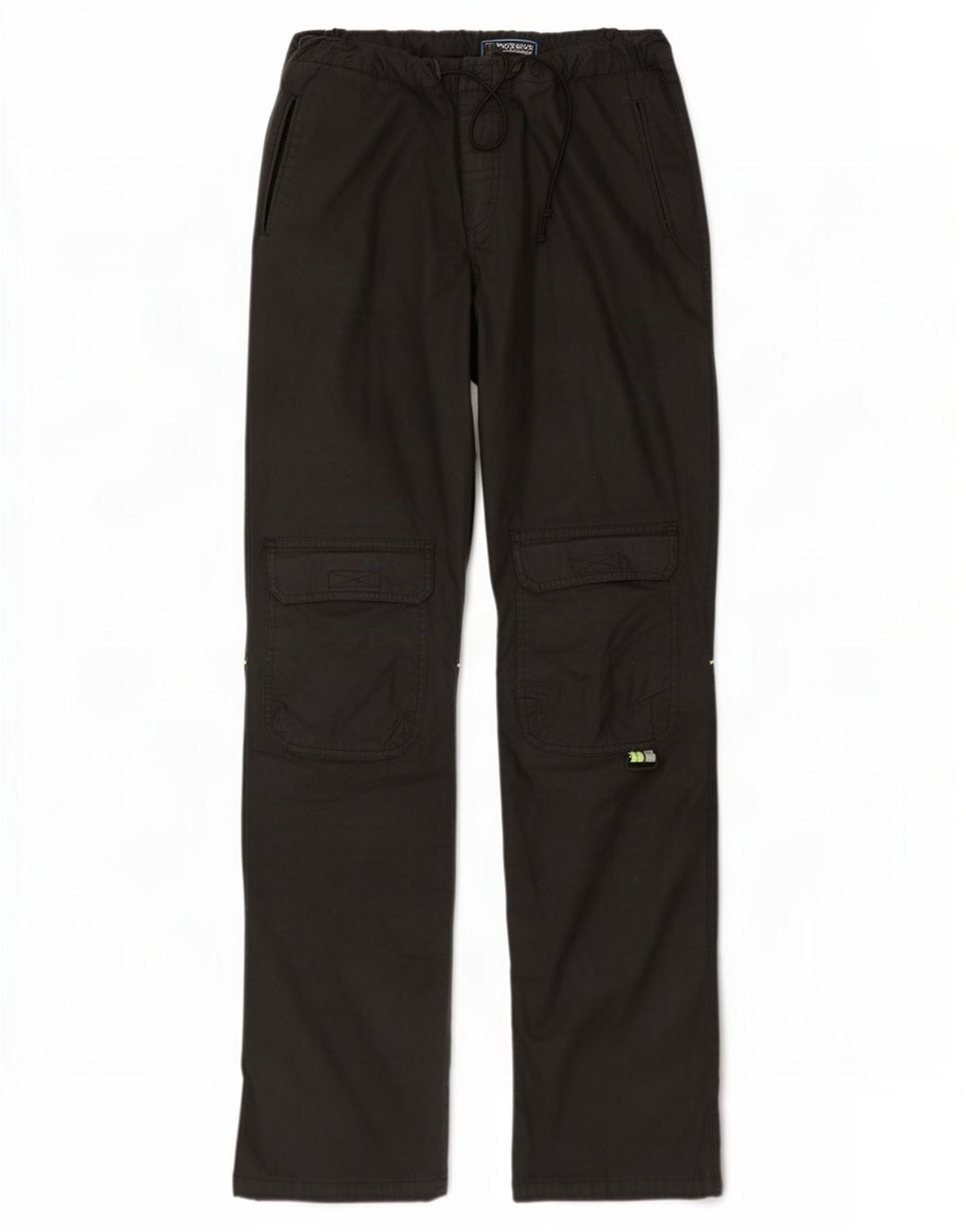 Pickwick Mens Straight Cargo Trousers W30 L33 Black