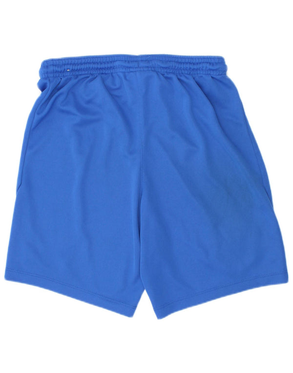 Nike Boys Dri Fit Graphic Sport Shorts 10-11 Years Medium Blue Polyester