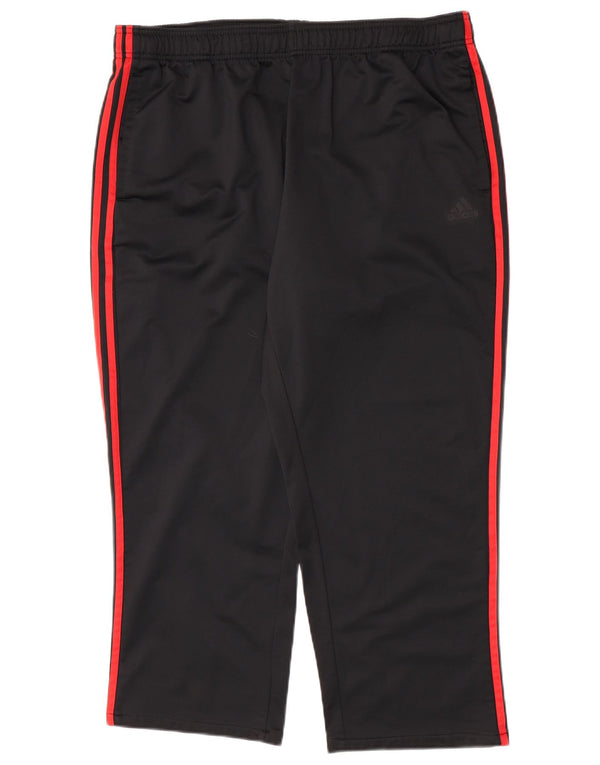 Adidas Mens Tracksuit Trousers 2XL Black Polyester