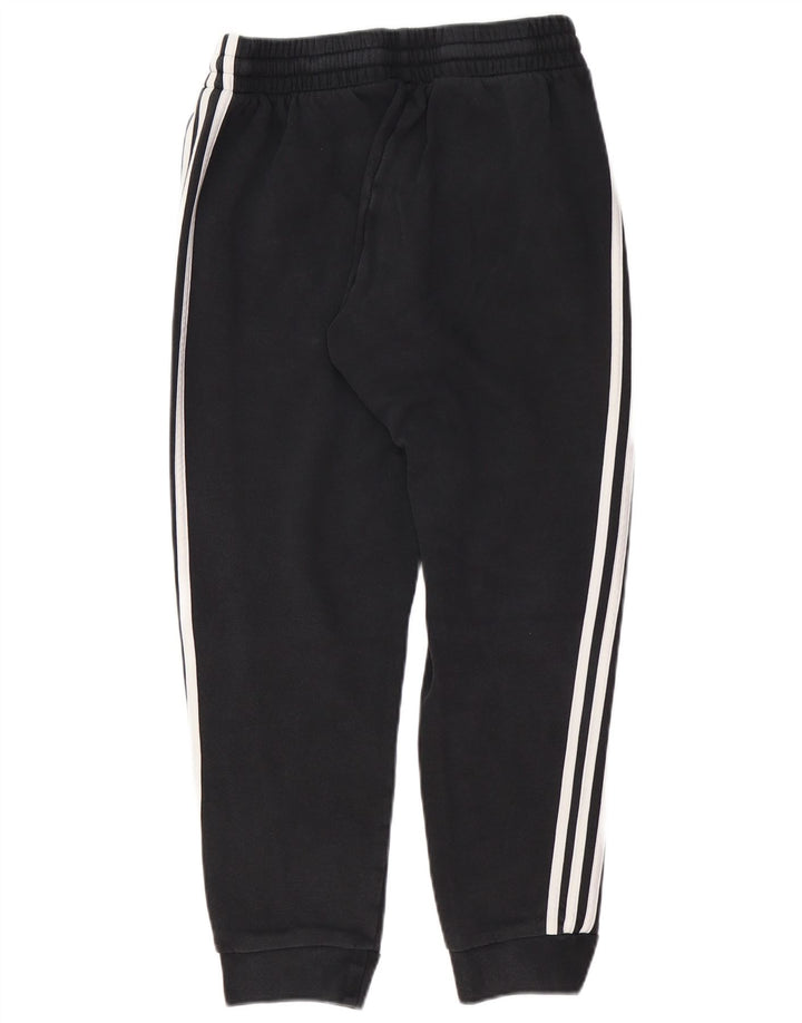 ADIDAS Mens Tracksuit Trousers Joggers Medium  Black Cotton