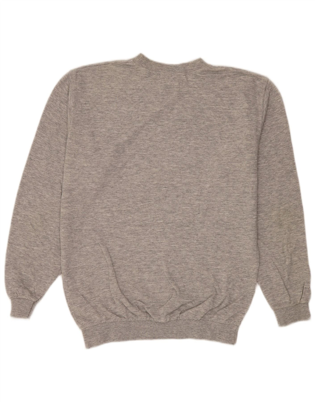 Wrangler Mens Sweatshirt Jumper Small Grey Flecked Cotton