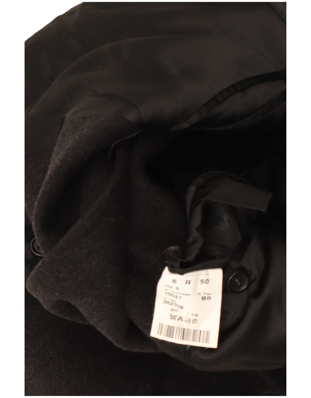 Tombolini Mens Overcoat IT 50 Large Grey Wool Classic