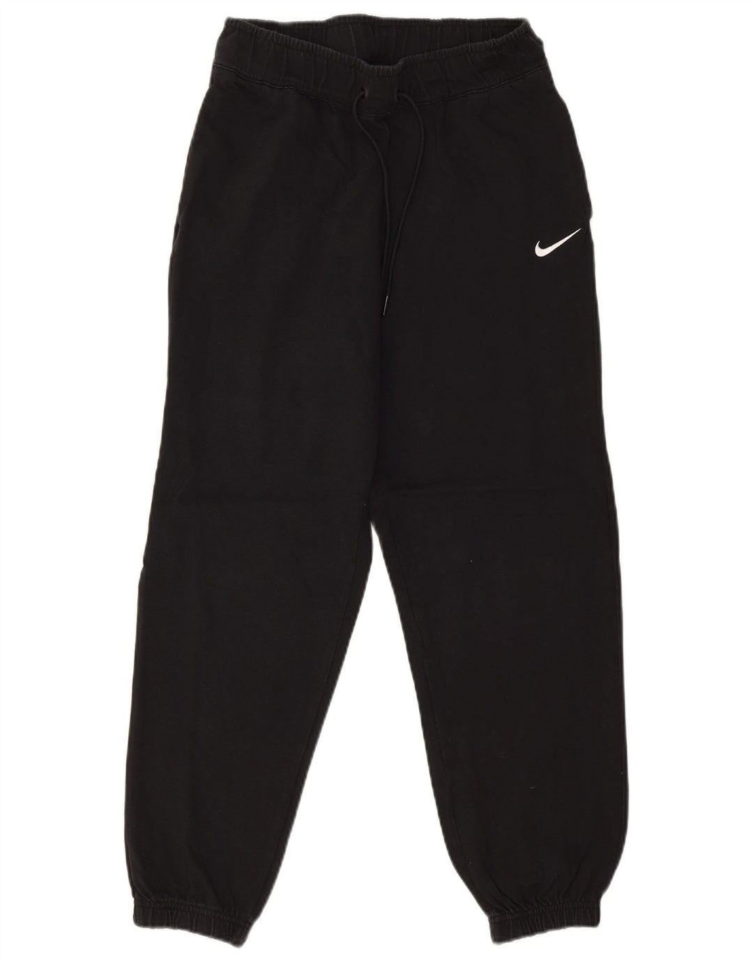 Nike Womens Tracksuit Trousers Joggers UK 10 Small Black Cotton