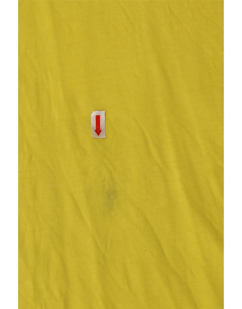 THE NORTH FACE Mens Graphic T-Shirt Top 2XL Yellow Cotton Vintage The North Face and Second-Hand The North Face from Messina Hembry 
