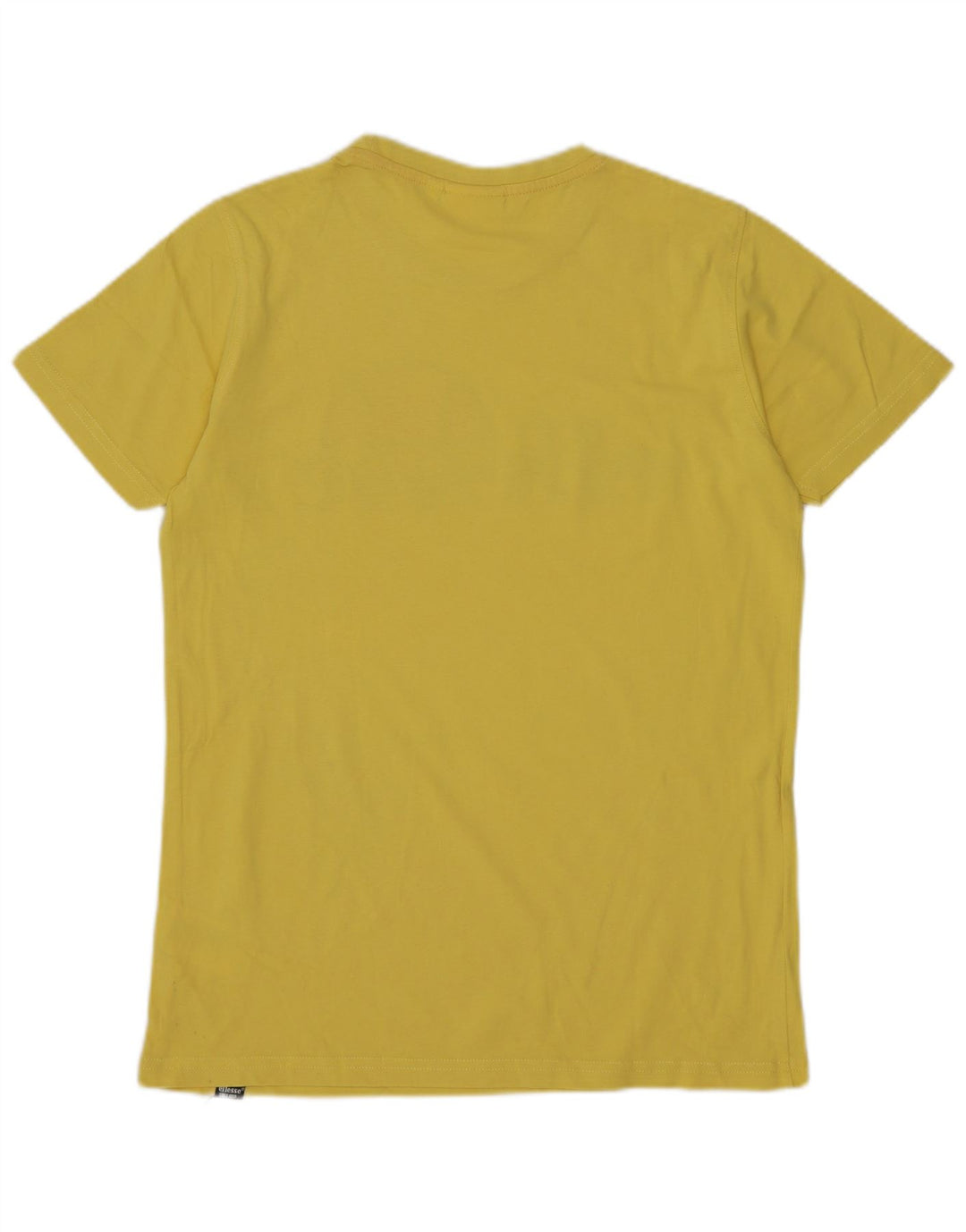 Ellesse Boys Graphic T-Shirt Top 11-12 Years Yellow Cotton
