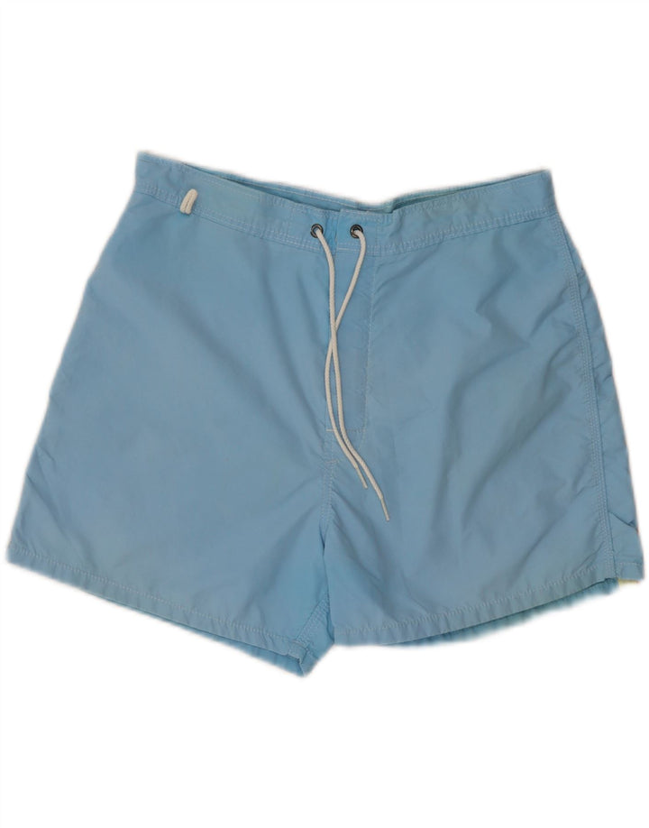 SUNDEK Mens Swimming Shorts Medium  Blue Nylon