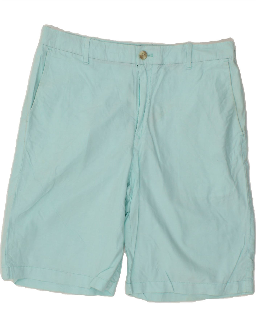 IZOD Mens Chino Shorts W34 Large Blue Cotton Vintage Izod and Second-Hand Izod from Messina Hembry 