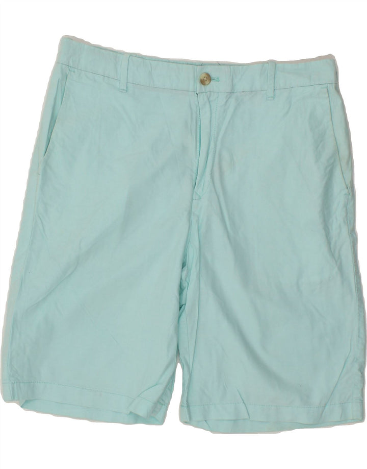 IZOD Mens Chino Shorts W34 Large Blue Cotton Vintage Izod and Second-Hand Izod from Messina Hembry 
