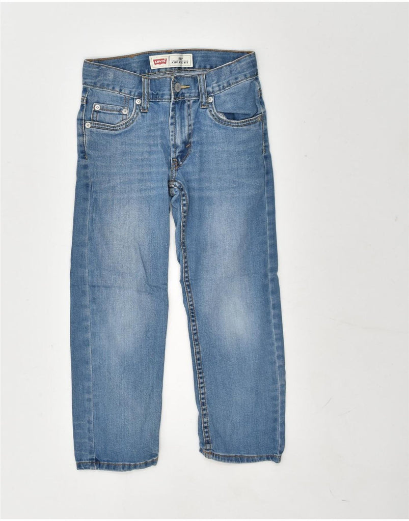 LEVI'S Boys 541 Athletic Fit Straight Jeans 7-8 Years W24 L22  Blue Cotton | Vintage Levi's | Thrift | Second-Hand Levi's | Used Clothing | Messina Hembry 