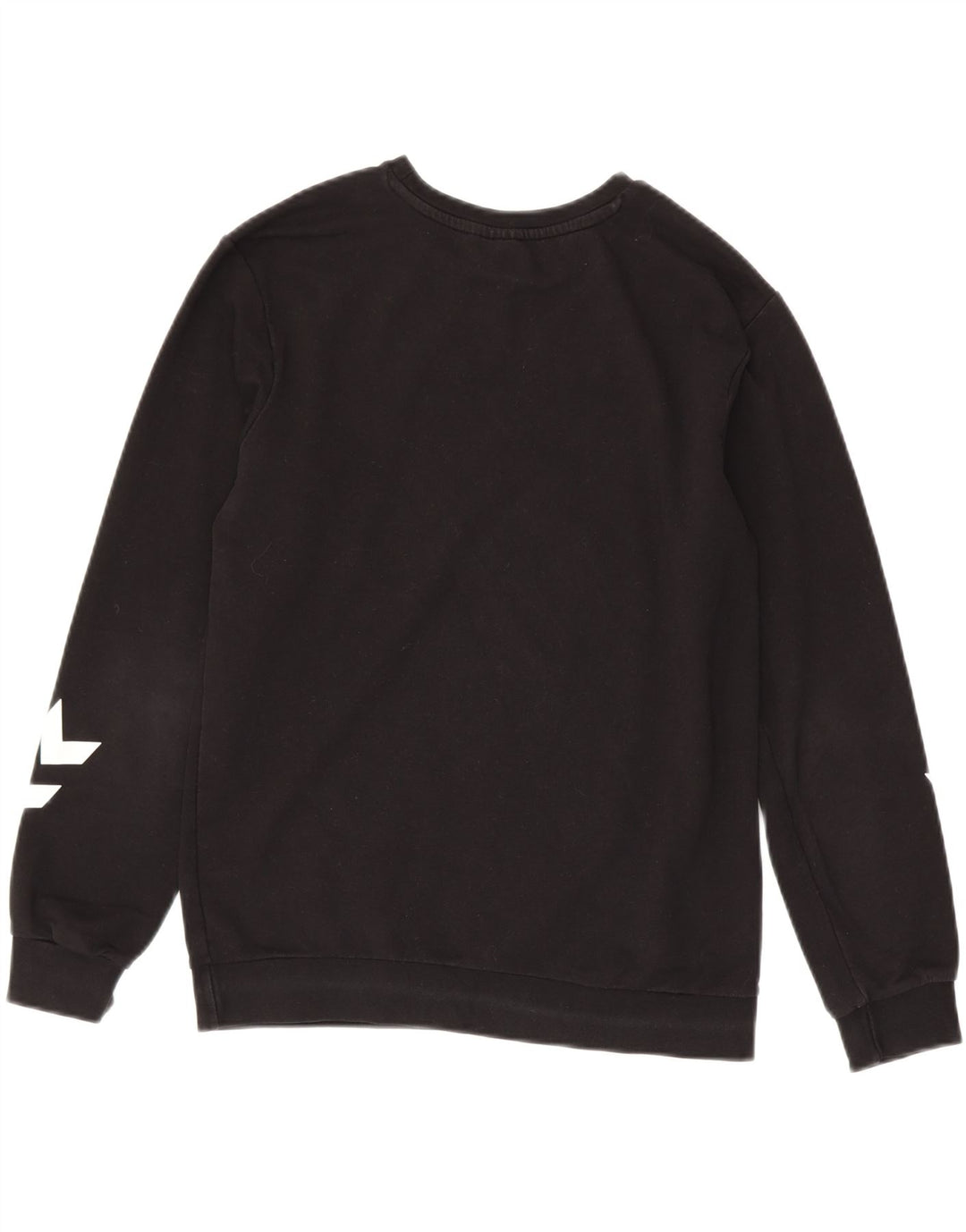 Hummel Boys Graphic Sweatshirt Jumper 13-14 Years Black Cotton