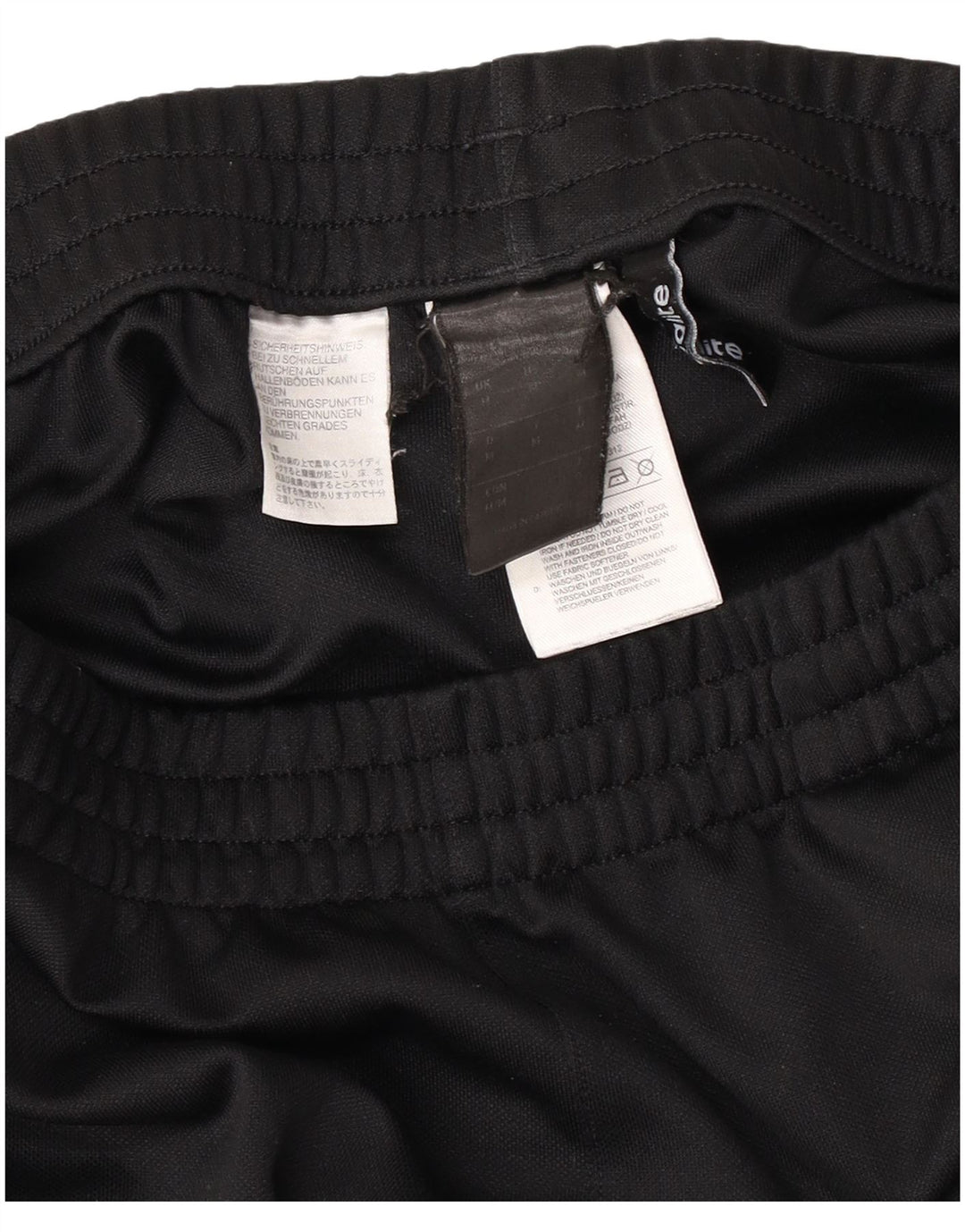 Adidas Mens Climalite Tracksuit Trousers Medium  Black Polyester