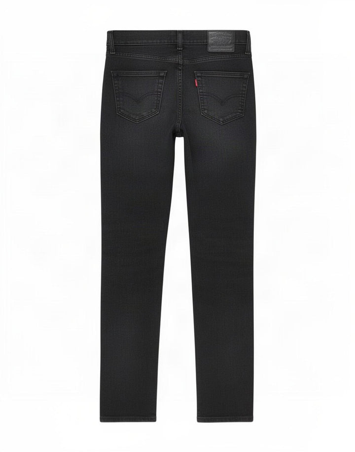 Levi's Womens 511 Slim Jeans W30 L32 Black Cotton