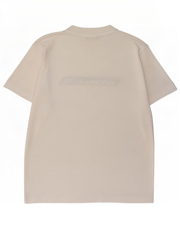 Lotto Mens Graphic T-Shirt Top Medium White
