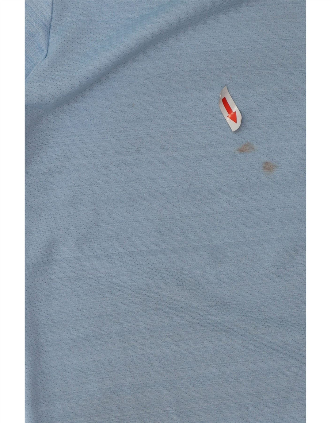 Nike Mens Dri Fit T-Shirt Top Medium Blue Polyester