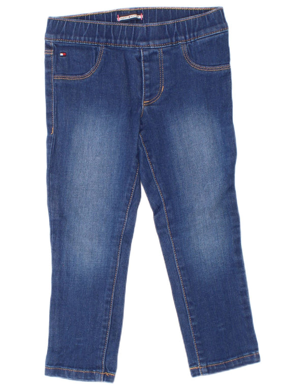 Tommy Hilfiger Girls Jegging Jeans 2-3 Years W20 L15 Blue Cotton