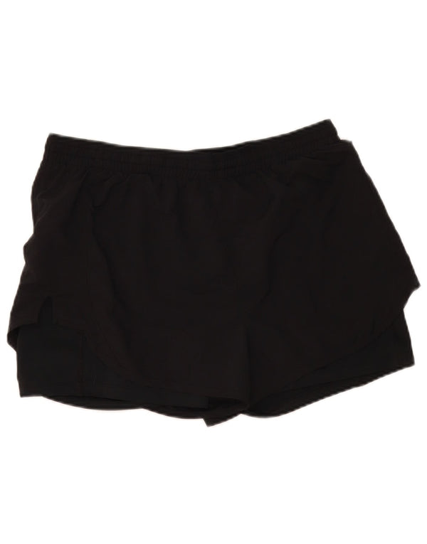 Nike Womens Dri Fit Sport Shorts UK 14 Large Black