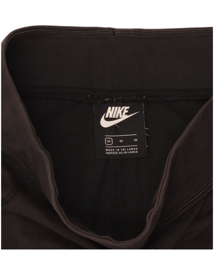 Nike Womens Graphic Leggings UK 12 Medium Black
