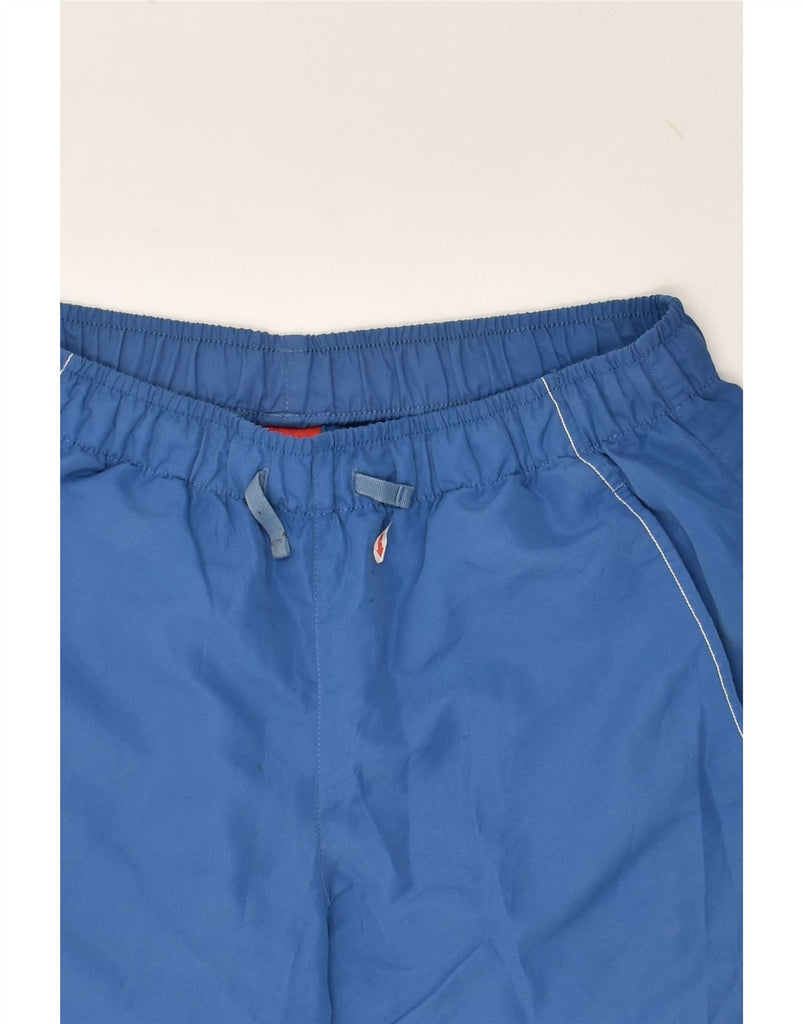 PUMA Mens Graphic Sport Shorts Medium Blue Polyester | Vintage Puma | Thrift | Second-Hand Puma | Used Clothing | Messina Hembry 