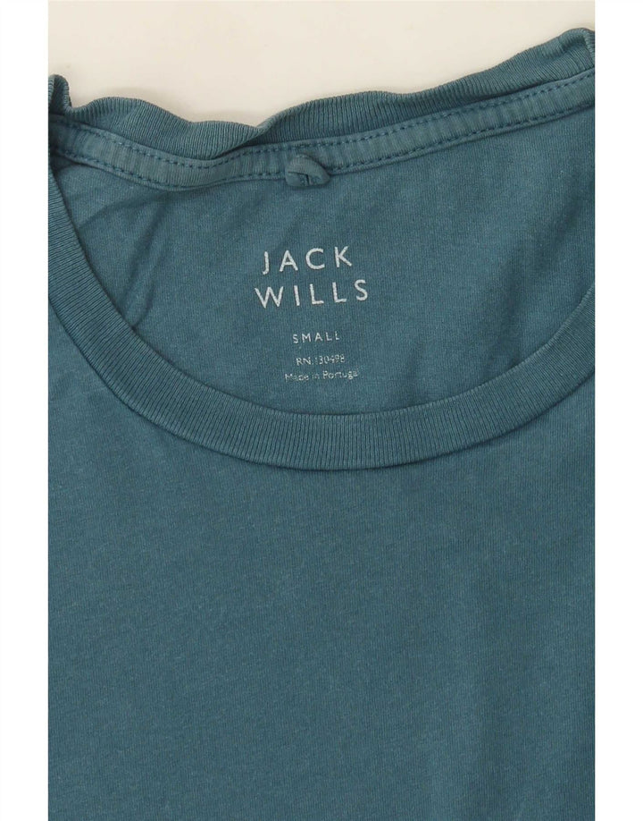 Jack Wills Mens T-Shirt Top Small Blue