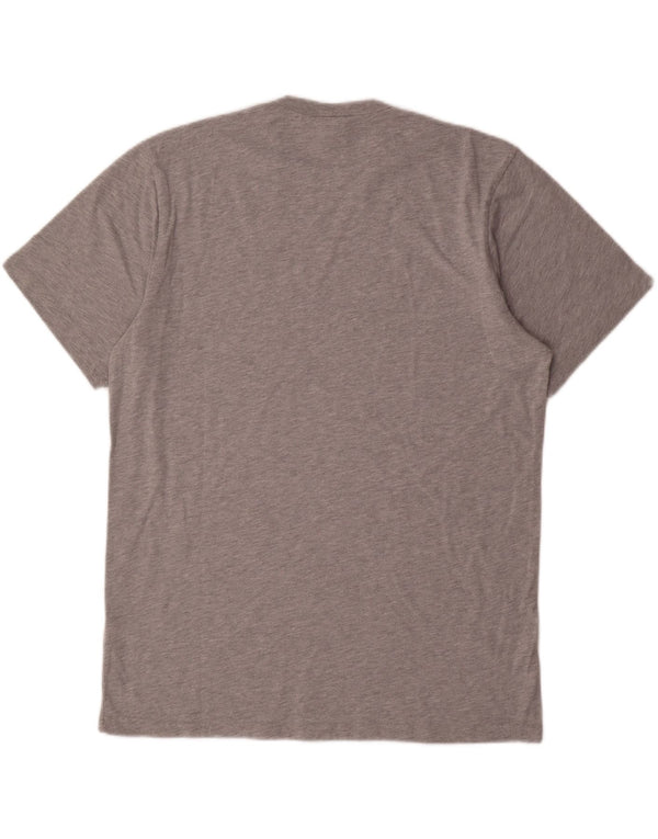 Helly Hansen Mens Graphic T-Shirt Top XL Grey Cotton
