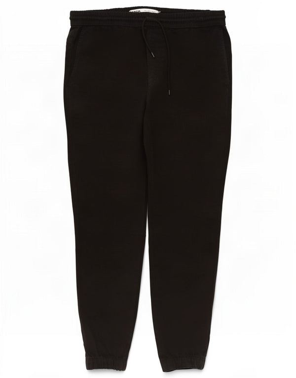 Zara Womens Joggers Chino Trousers Large W32 L28 Black