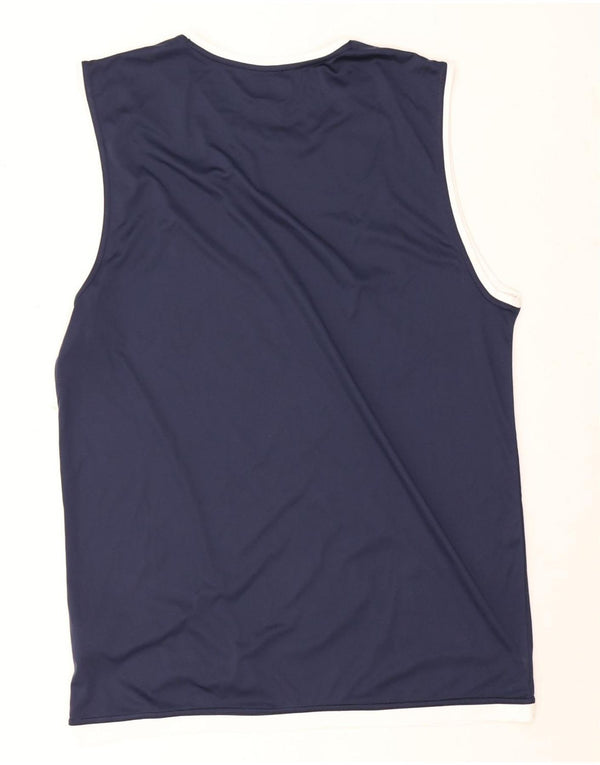 Kappa Mens Vest Top 3XL Navy Blue Polyester