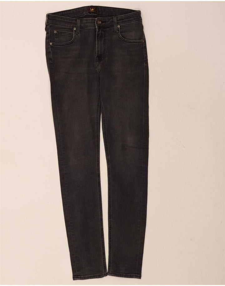Lee Womens Malone Skinny Jeans W29 L32 Black Cotton