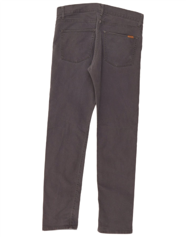 CARHARTT Mens Slim Casual Trousers W33 L32 Navy Blue Cotton