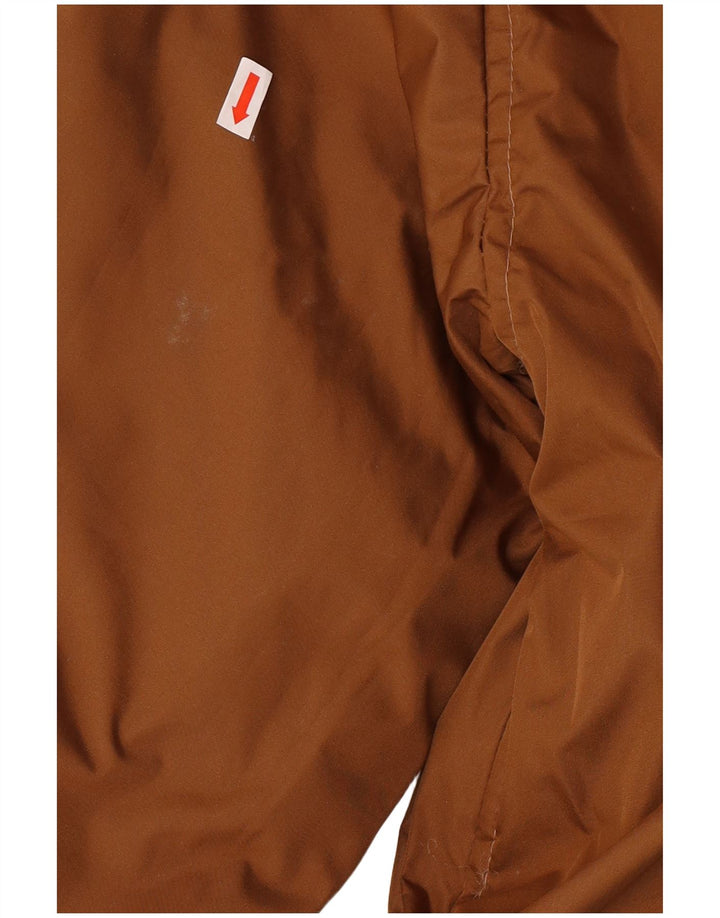 VINTAGE Womens Reversible Jacket UK 18 XL Brown
