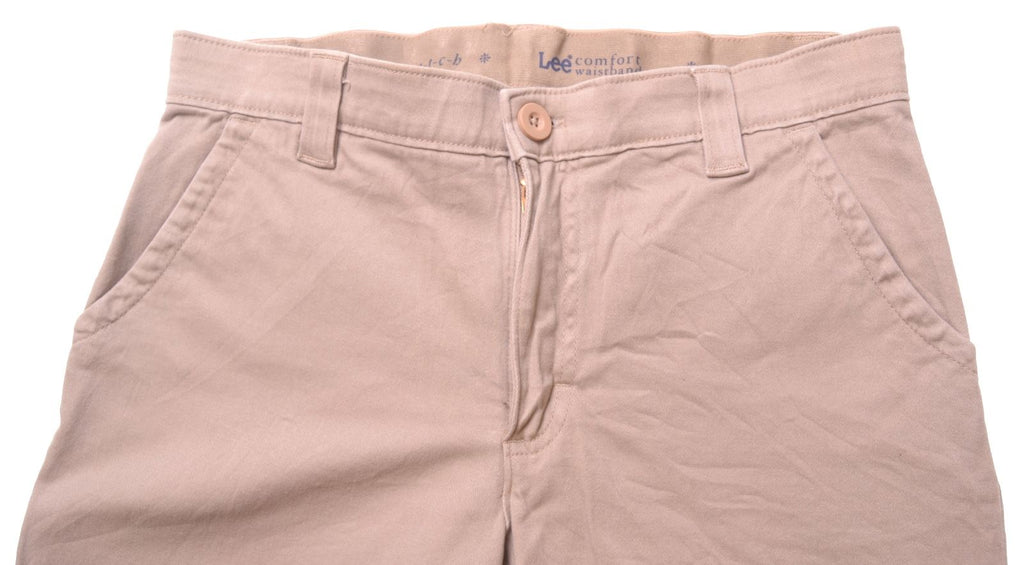 LEE Womens Chino Trousers W29 L29 Beige Cotton Vintage Lee and Second-Hand Lee from Messina Hembry 