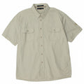 TOMMY HILFIGER Mens Short Sleeve Shirt 2XL Grey Cotton
