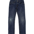 LEVI'S Boys 511 Slim Jeans 9-10 Years W25 L25 Blue Cotton Vintage Levi's and Second-Hand Levi's from Messina Hembry 