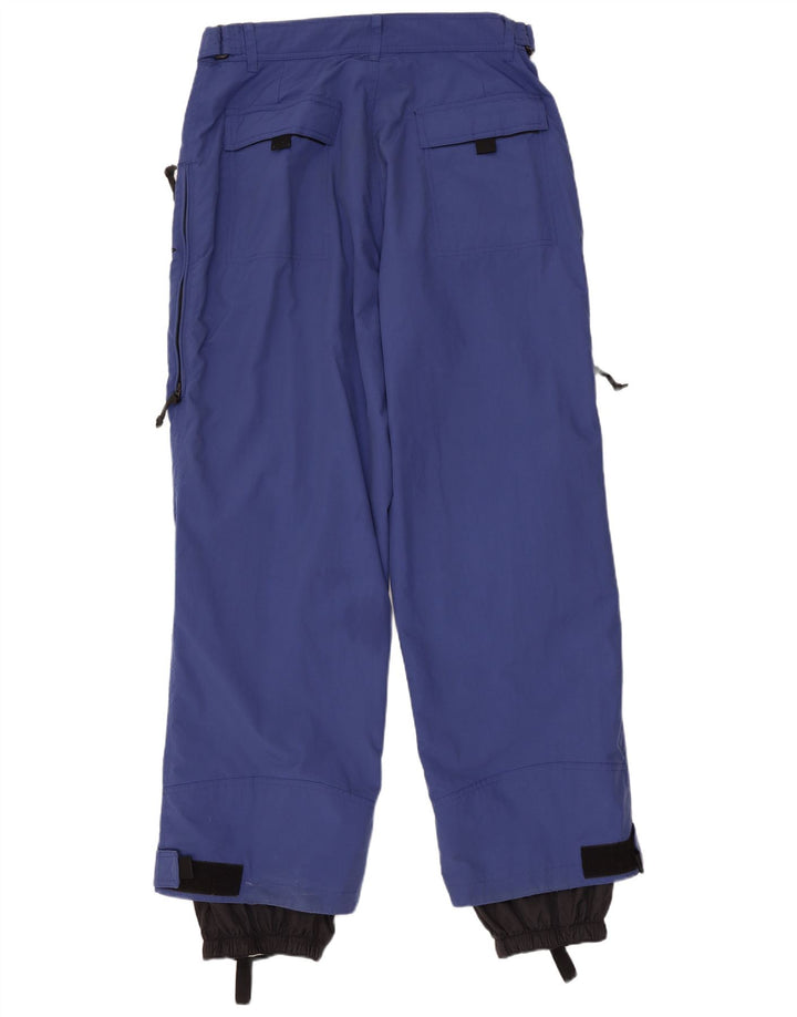 Quiksilver Mens Ski Trousers Large Blue Nylon