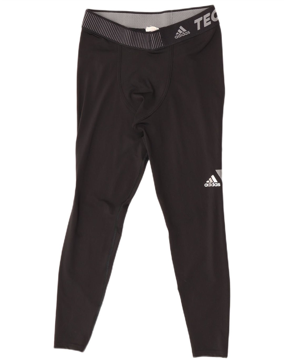 Adidas Mens Climacool Leggings Large  Black Polyester