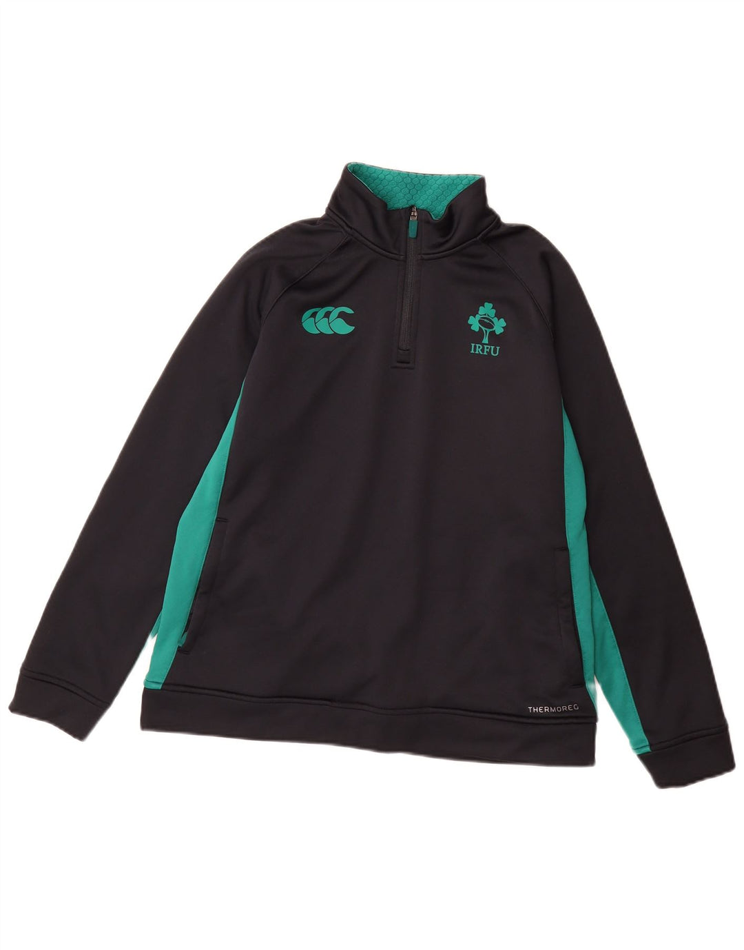 Canterbury Boys IRFU Graphic Sweatshirt Jumper 11-12 Years Black