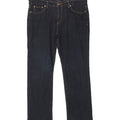 CHAPS Womens Petite Slim Jeans US 12 Large W34 L28 Navy Blue Vintage Chaps and Second-Hand Chaps from Messina Hembry 