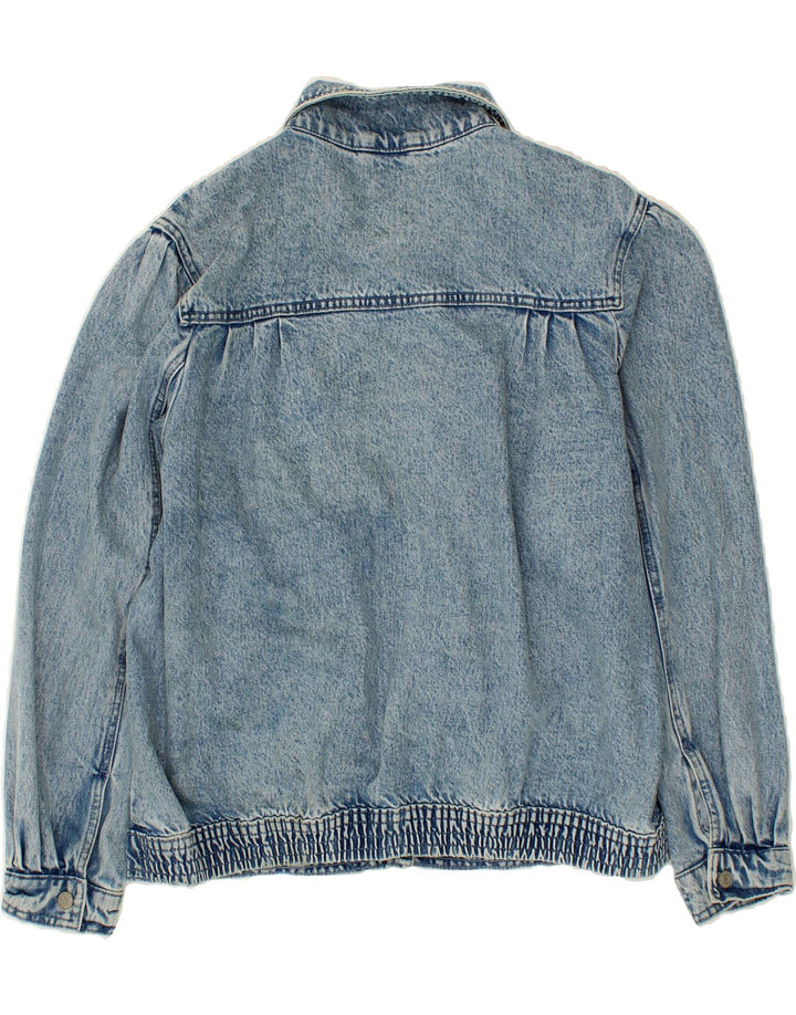 PULL & BEAR Womens Denim Jacket UK 18 XL Blue Cotton Vintage Pull & Bear and Second-Hand Pull & Bear from Messina Hembry 