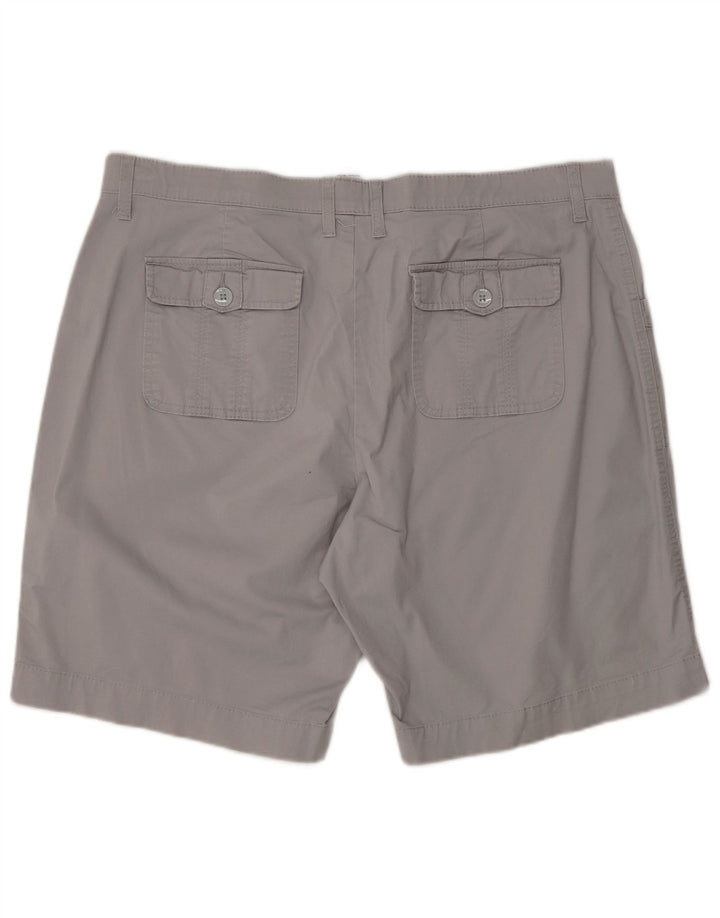 LEE Womens Casual Shorts US 18 2XL W38 Grey Cotton