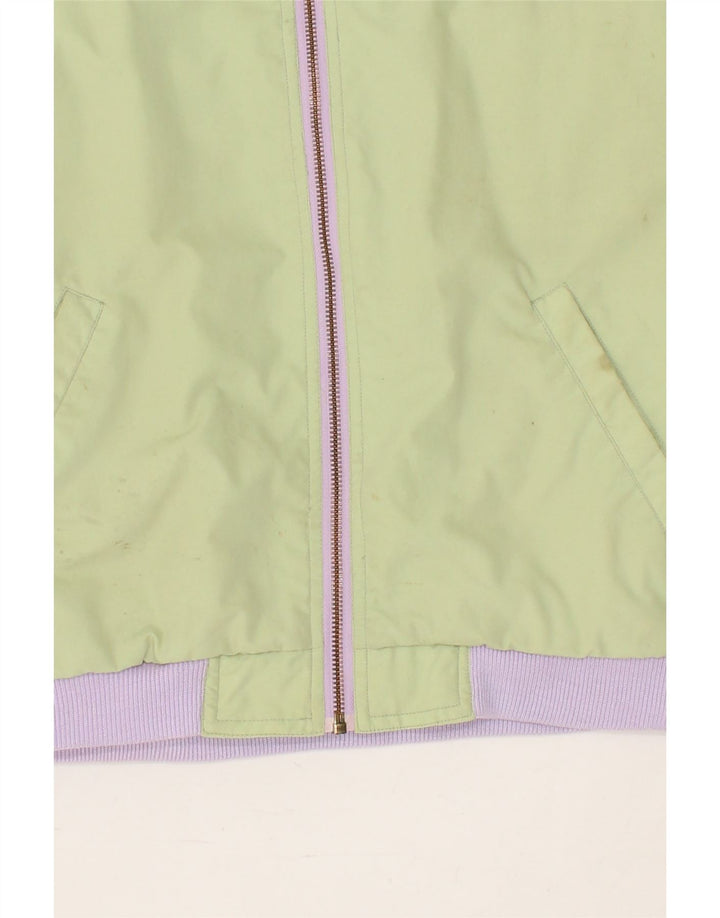 BLUES Boys Bomber Jacket 15-16 Years Green Cotton Vintage Blues and Second-Hand Blues from Messina Hembry 