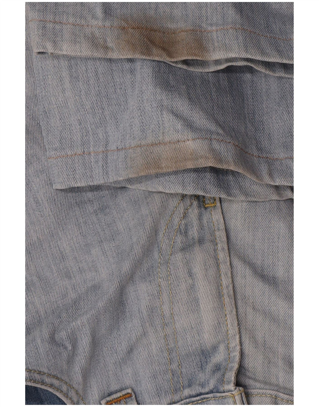 Levi's Womens 511 Slim Jeans W34 L34 Blue Cotton