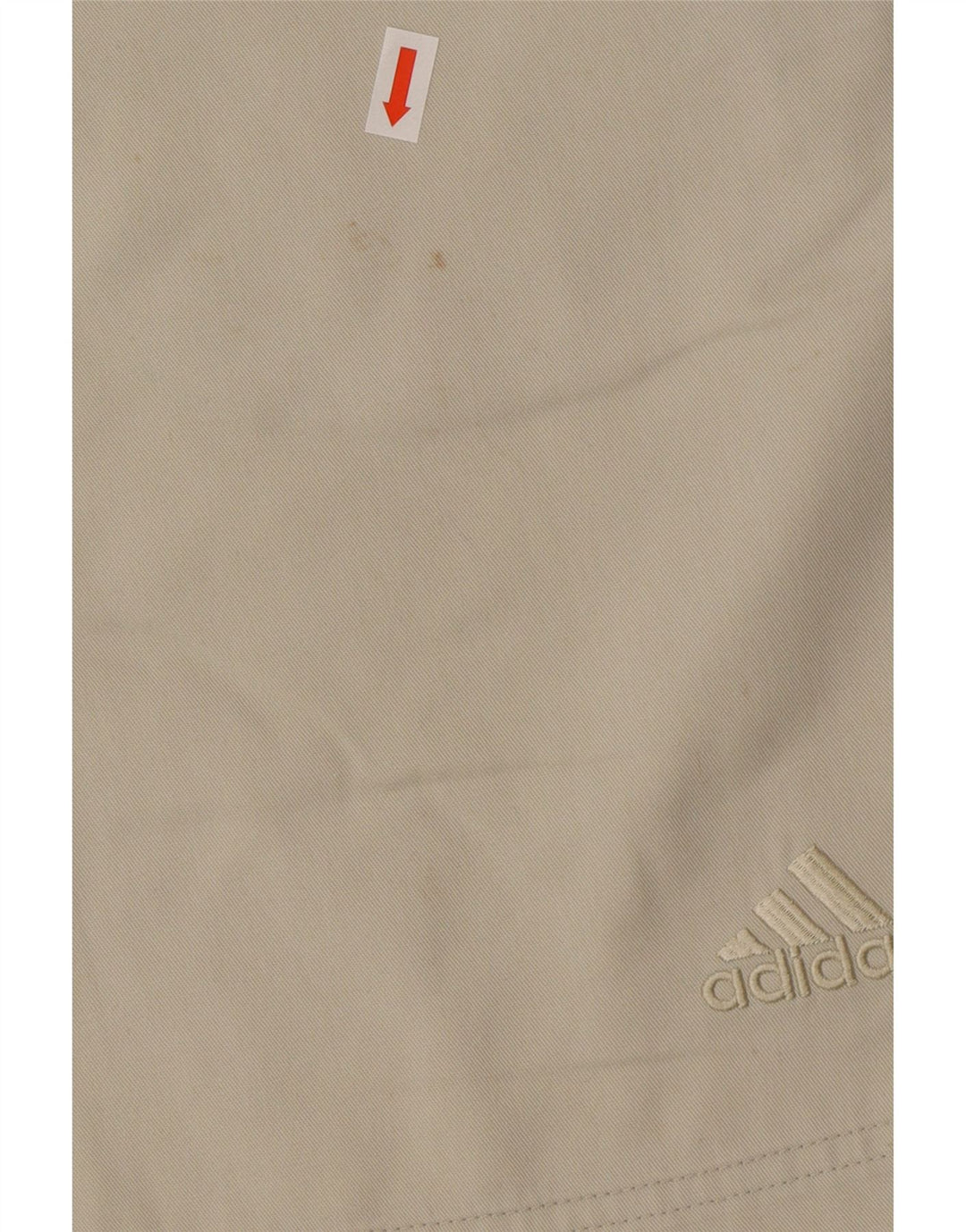 Adidas Mens Chino Shorts Large W34  Beige Polyester