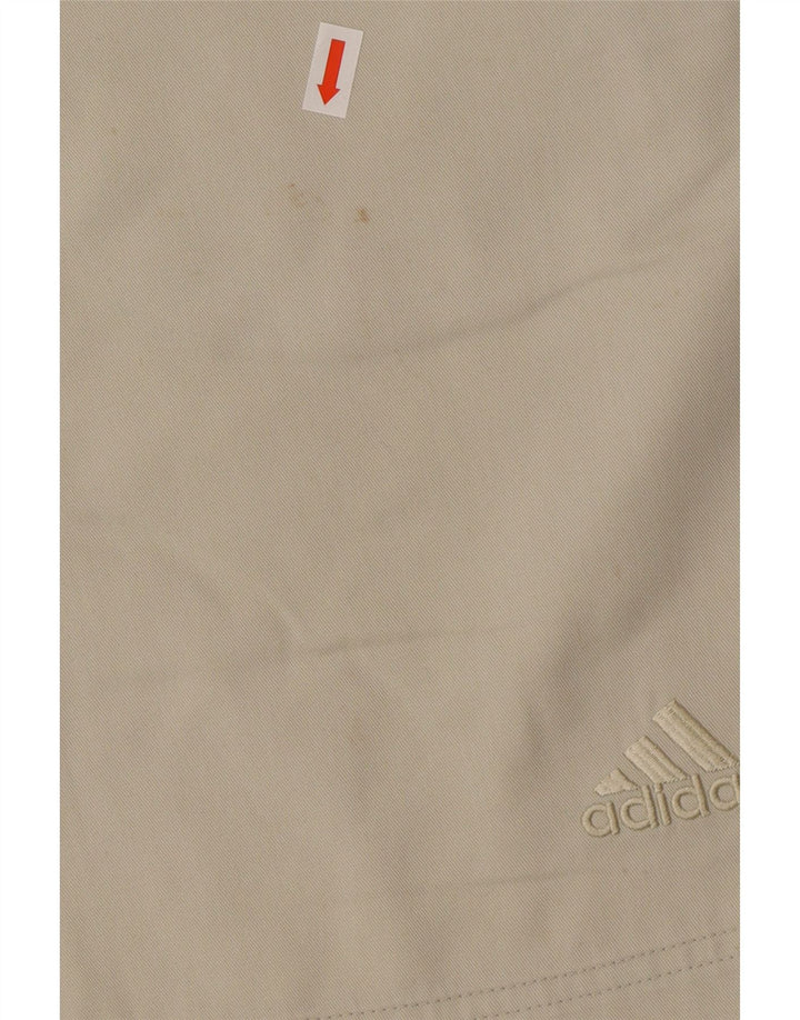 Adidas Mens Chino Shorts Large W34  Beige Polyester