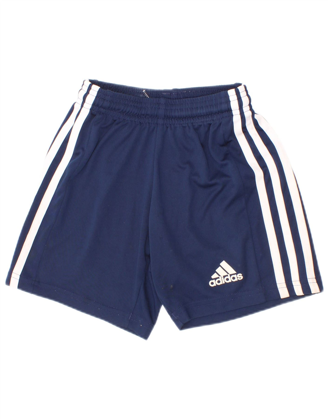 Adidas Boys Aeroready Sport Shorts 5-6 Years Navy Blue Polyester