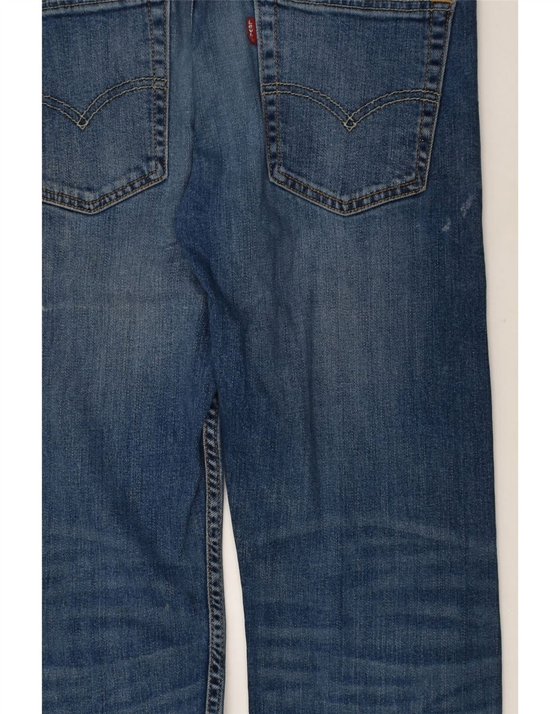 LEVI'S Mens 513 Slim Straight Jeans W28 L30 Blue Cotton | Vintage Levi's | Thrift | Second-Hand Levi's | Used Clothing | Messina Hembry 