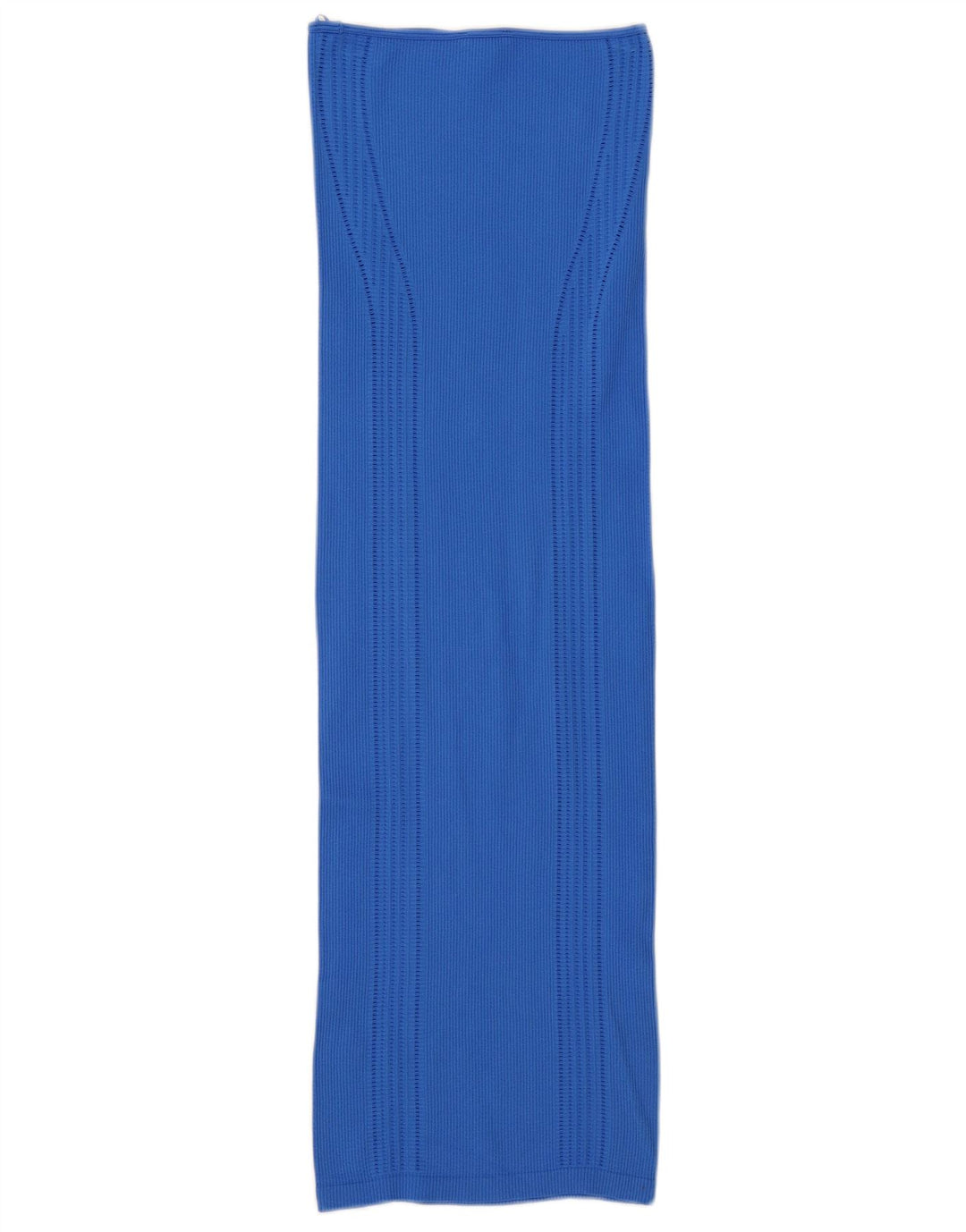 Zara Womens Strapless Dress UK 4 XS Blue Polyamide